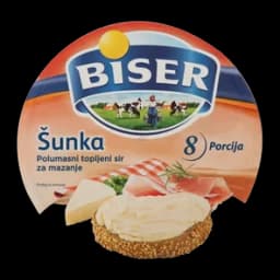 Sir topljeni/porcijama Biser sunka140g