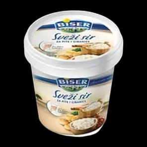 Biser sveži sir za pite i gibanice 500 g