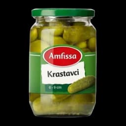 Krastavci pasterizovani 6-9 Amfissa 680g