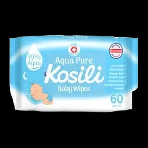 Vlazne maramice Kosili Aqua pure 60/1