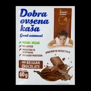 Ovsena Kaša Belgijska Čokolada Sa Kremom 60gr Dobra