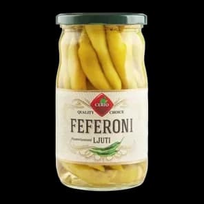 Feferoni 640g Cerio