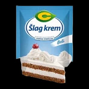 Šlag Krem Beli 75g C