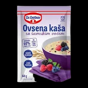 Ovsena kasa sumsko voce 60g,Dr Oetker
