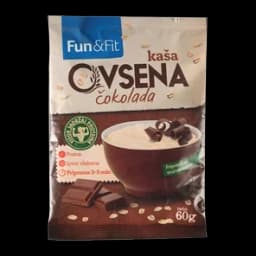 Kaša Ovsena Čokolada 60g Fun&fit