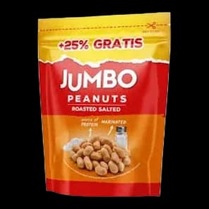 Jumbo pečeni slani 180g+25% grati