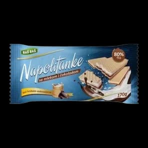 Napolitanke Mleko&čokolada Baš Baš 170g