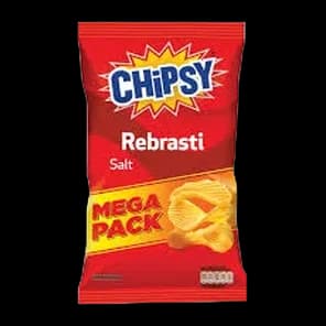 Chipsy rebrasto secen slani 280g