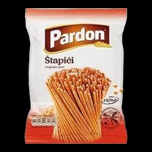 Stapici punjeni kikirikijem Pardon 210g
