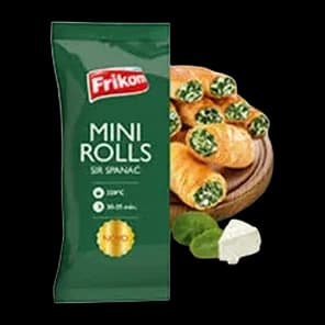 Smrznuti mini rolls sir spanac 500g