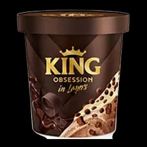 Sladoled King Choco Obsession 450ml