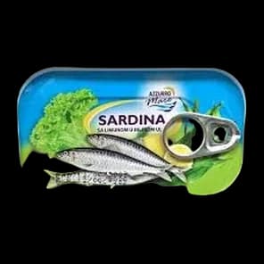Sardina U Biljnom Ulju Azzurro Mare 125g