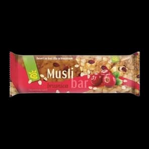 So Tasty Musli Bar Brusnica 25gr