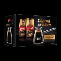 Grand Gold 2x200g + Staklena Dzezva