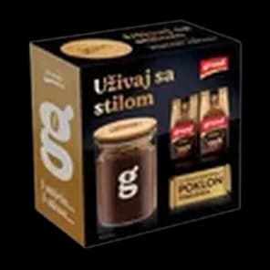 Poklon Set Grand Gold 2x200g+poklon Staklena Posuda