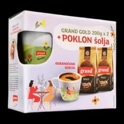 Grand Gold 2x200g+poklon tanjir