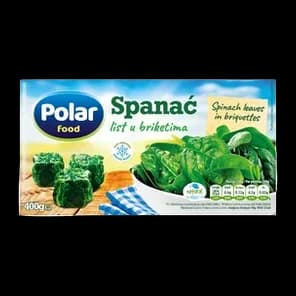 Spanać U Briketu 400gr Polar