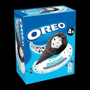Sladoled Oreo kornet mult.4x100ml/280g