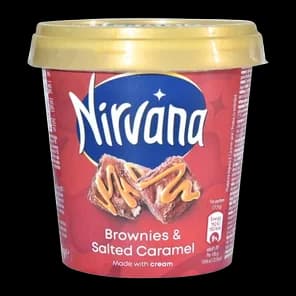 Sladoled Nirvana 420ml Caramel Brownie