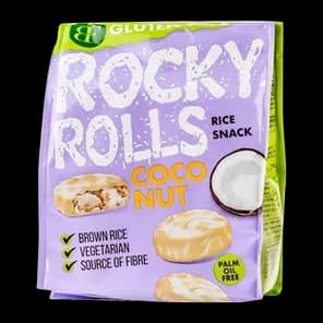 Galete Rocky Rolls Kokos Bf 70g