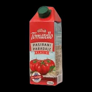 Tomatelo pas.paradajz klasik 750m