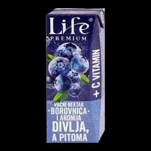 Sok borovn.i aronija Nectar Life 0,2l TP