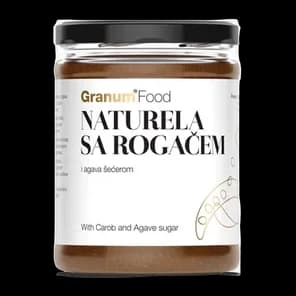 Puter Naturela Sa Rogačom I Agava Šećerom 170gr Granum