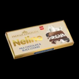 Čokolada Mlečna Chocolate&black Cookies Nelino 80g
