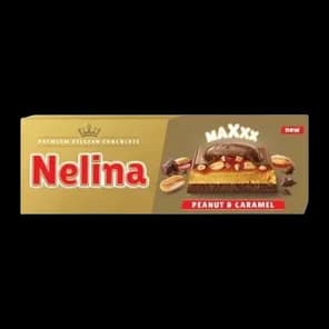 Čokolada Mlečna Kikiriki&karamela Nelino 300g
