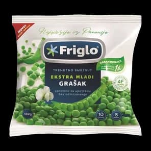 Smrznuti mladi grasak Friglo 450g