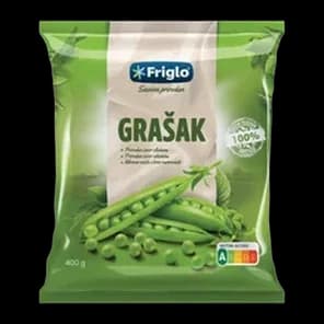 Smrznuti mladi grasak Friglo 400g