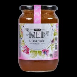 Med Livadski 950g Staklo Pčela