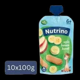 Nutrino Pouch Jabuka, Banana, Keks 100g