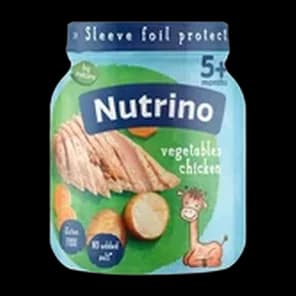 Kasica povrce sa piletinom Nutrino 125g