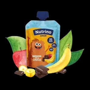 Pauč Kids Banana Jab Čoko 180g Nutr