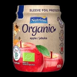 Nutrino organic pire jabuka 125g