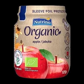 Nutrino organic pire jabuka 125g