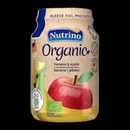 Nutrino org. pire ban.jabuka 190g