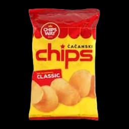 Čips Čačan Classic Xxl 150g+20%gr