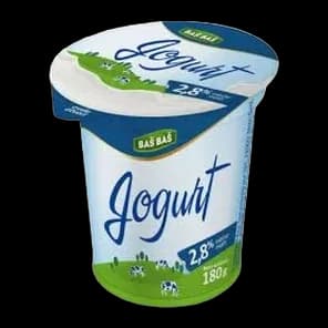 Jogurt Baš Baš 2.8%mm 180g Čaša