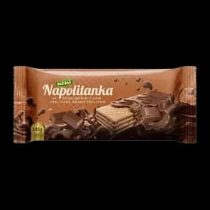 Napolitanke Prelivene Čokoladom Baš Baš 145g
