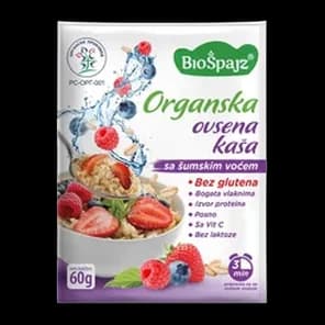 Ovsena Kaša Šumsko Voće Bio 60gr Bio Špajz
