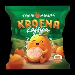 Krofna Kajsija 80g Pakovana Don Don