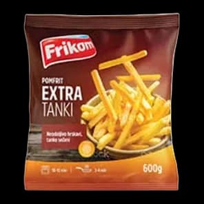 Pomfrit extra tanki 600g