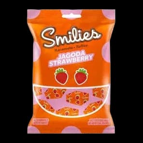 Karamela Smilies Jagoda 100g