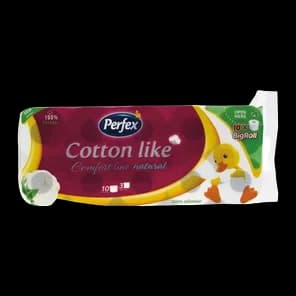 Toalet papir Cotton care Perfex 10/1 3sl