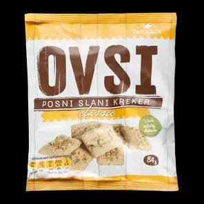 Ovsi posni slani kreker classic 84g