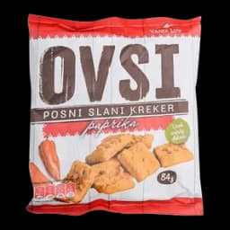 Krekeri Ovsi Paprika 84 Gr Vanja Lux