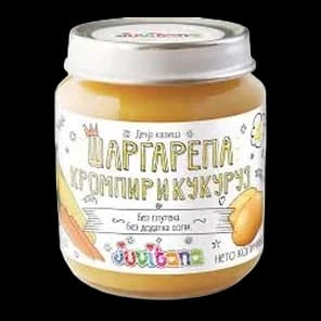 Kašica Mrkva Krompir Kukuruz 128g Ju