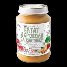 Kas.batat,brokoli i junet.Juvitana 190g